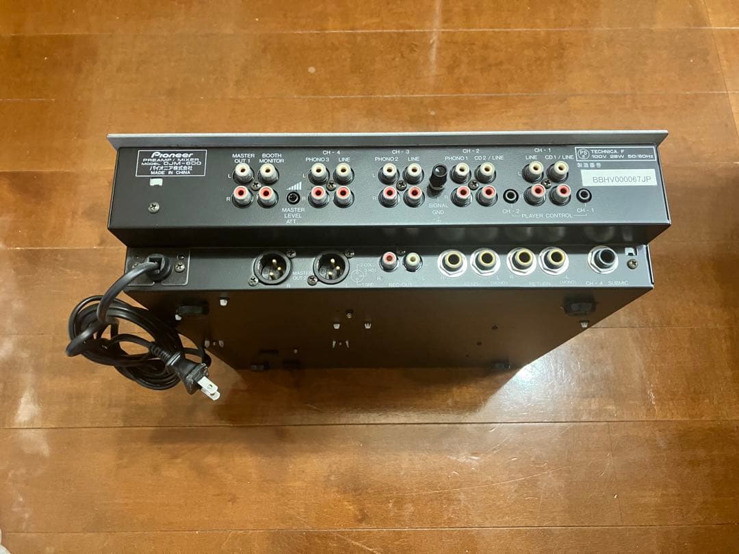 Pioneer DJM-600 DJミキサー