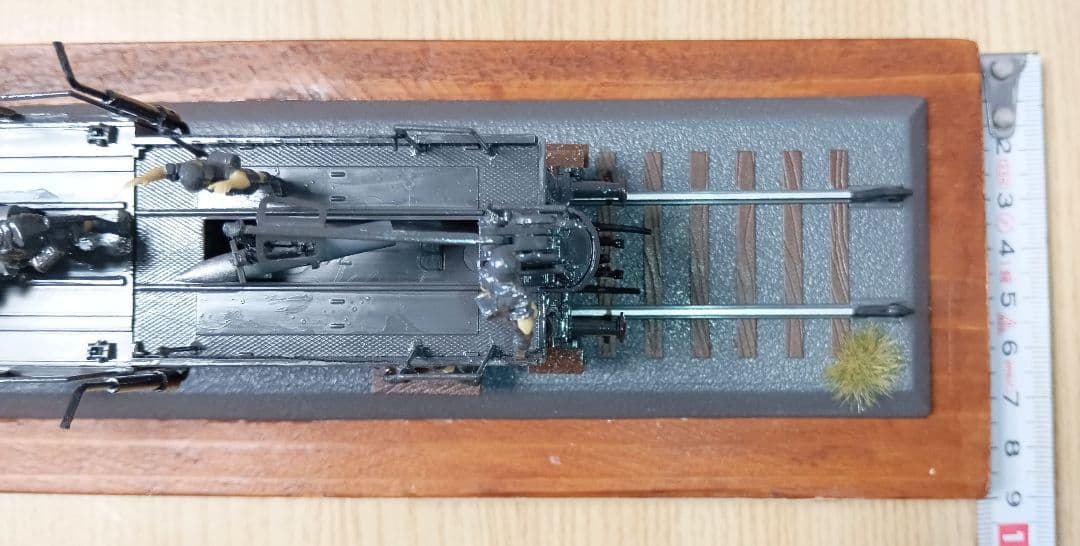 ドイツ列車砲 K5(E)レオポルド　展示台付き①