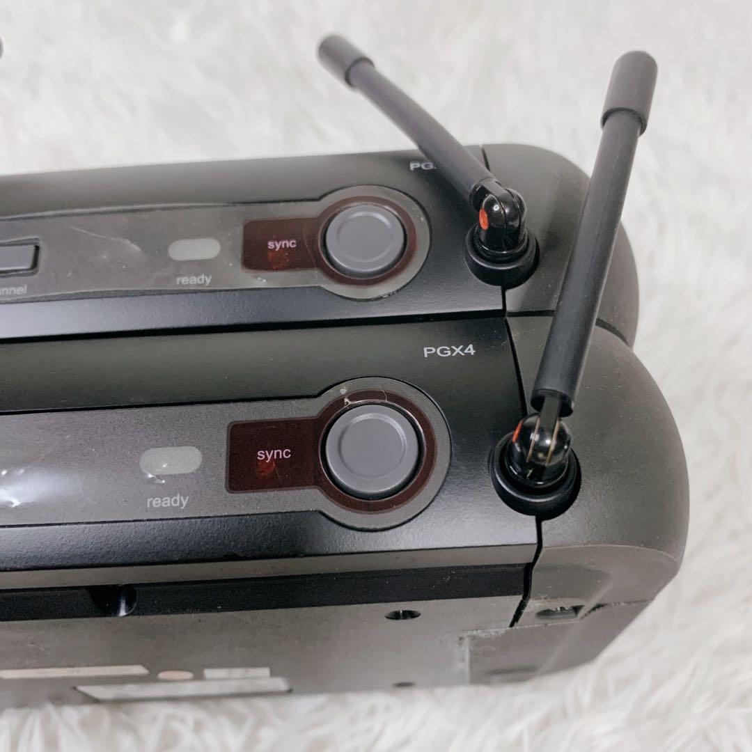SHURE ワイヤレスシステム PGX4 電源アダプターなし 2台まとめ売り