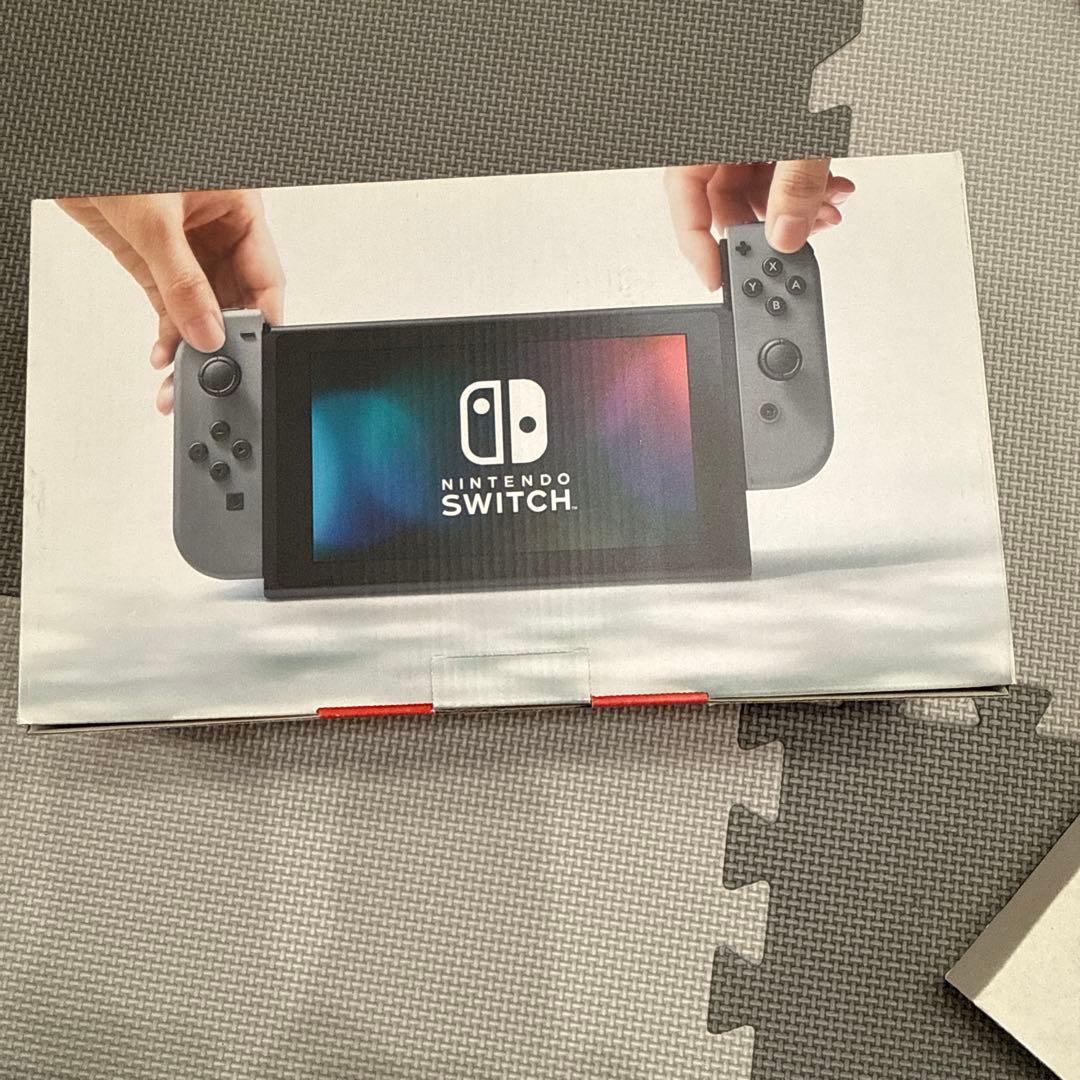 Switch 本体セット　グレー　スタンド、ポーチのおまけ付き