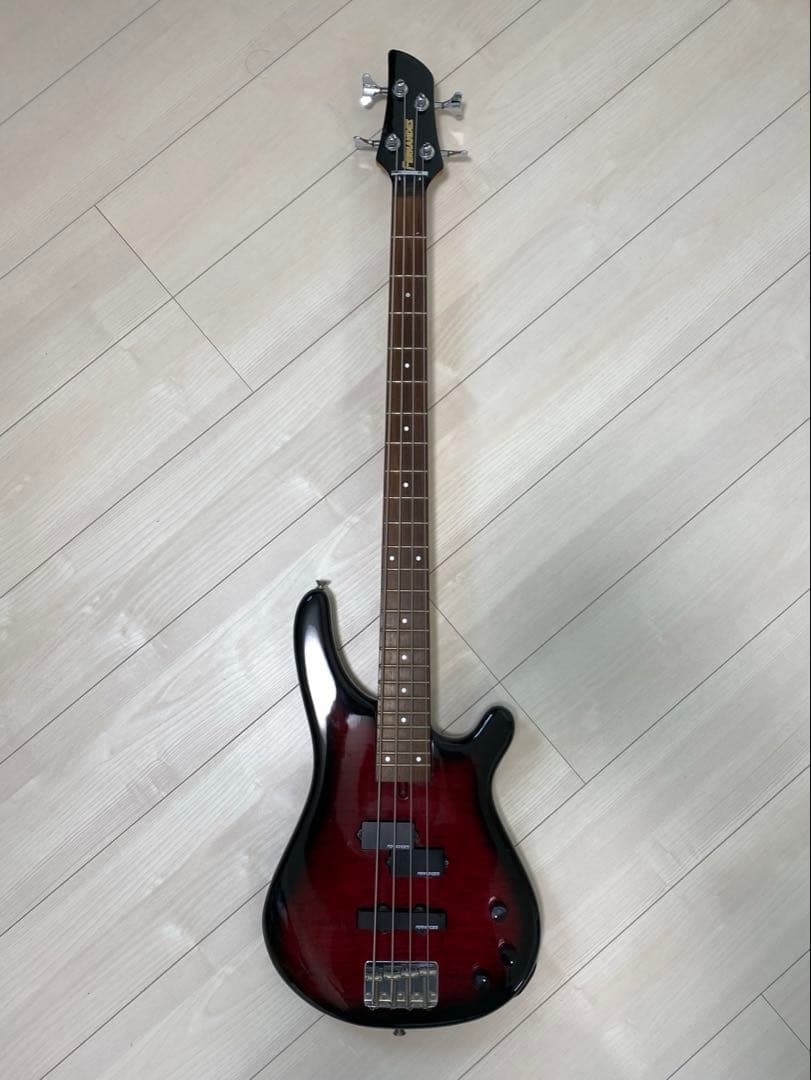 FERNANDES FRB-40 深紅キルト 美品 ギグバッグ付