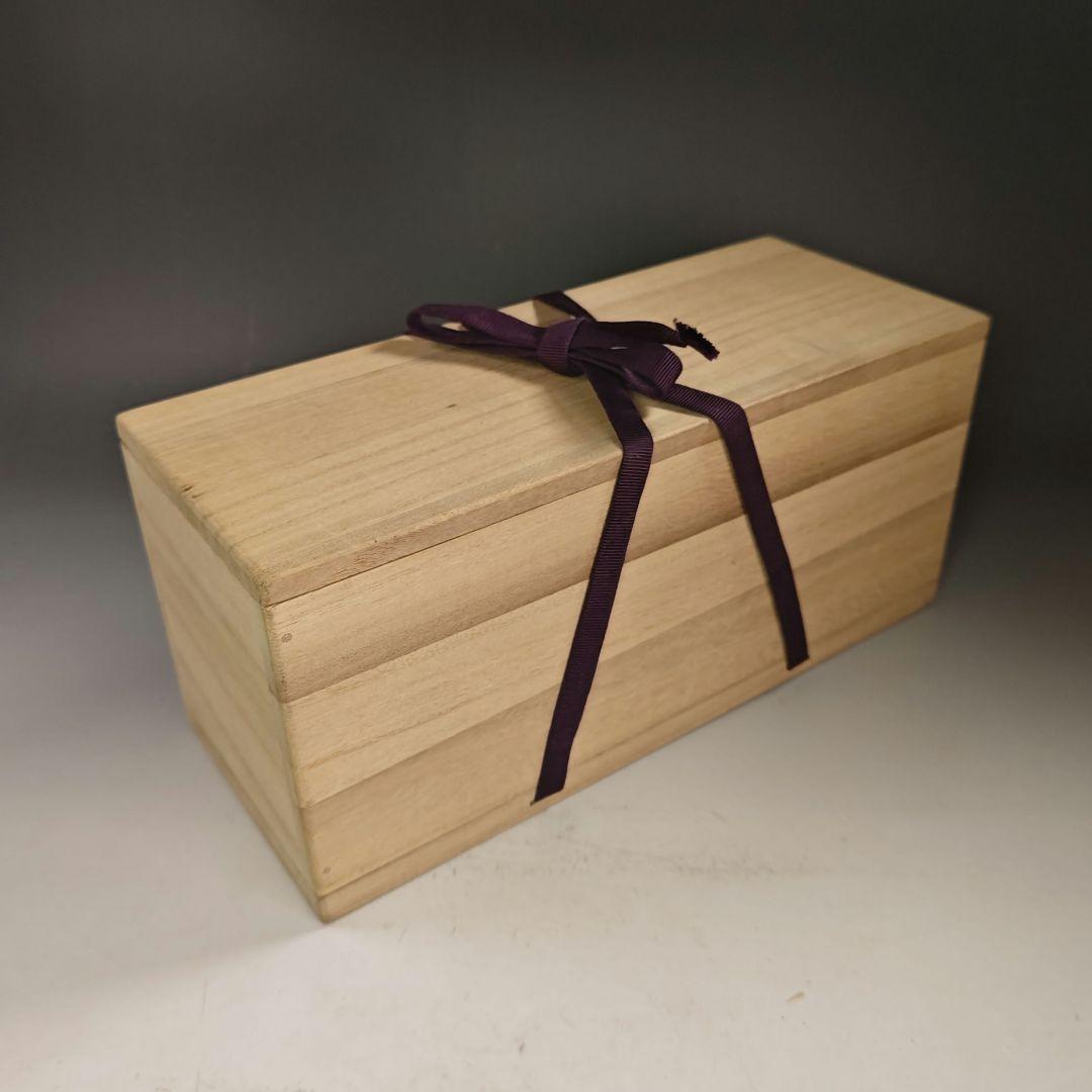 イ916 花器『宗春作』『竹一重切花入　銘　好日　大徳寺　柳紹尚　極箱』茶道具