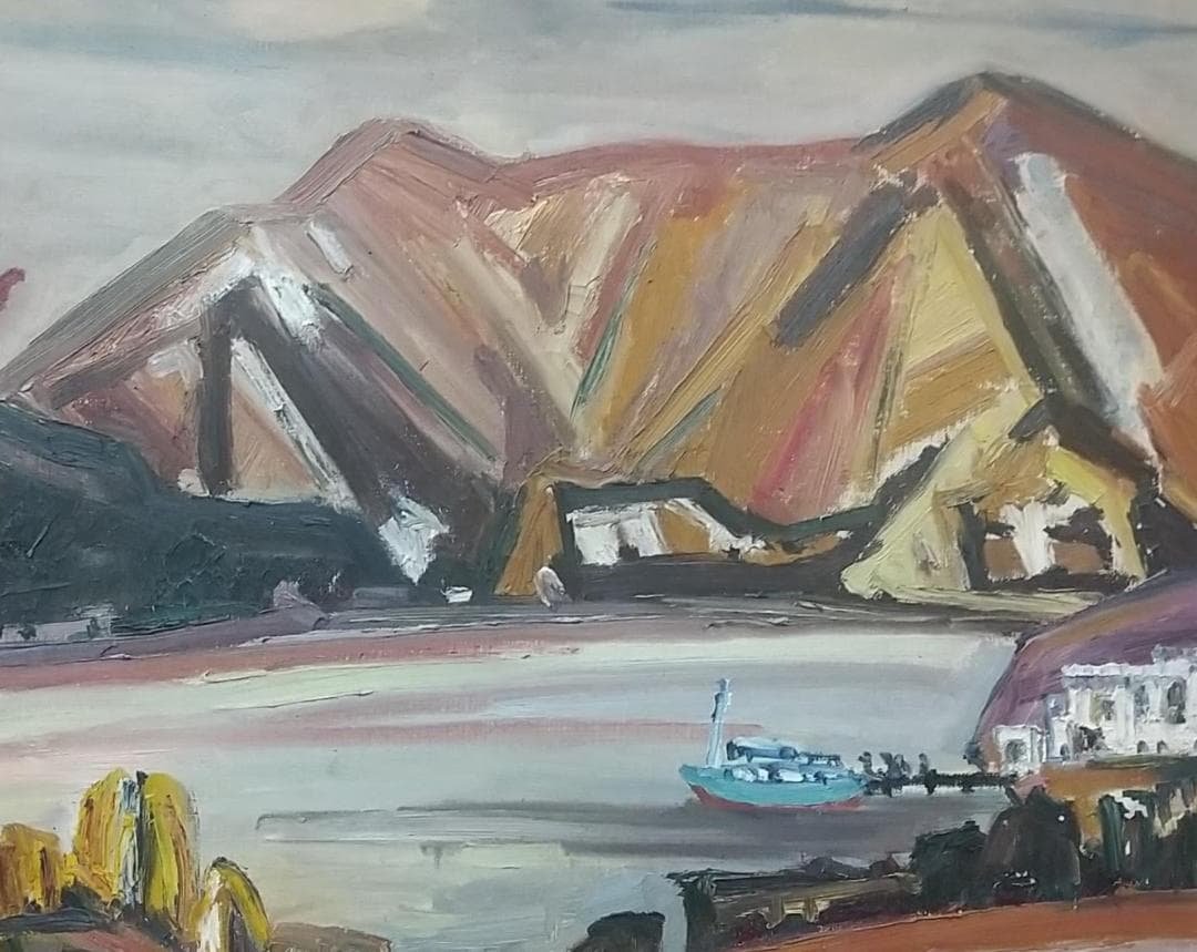 「箱根」'62 油絵 絵画 F10