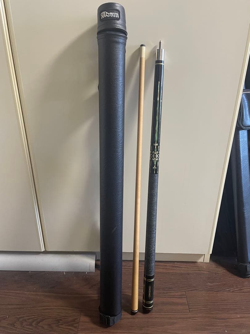 美品ADAM ビリヤードキュー ケース付き