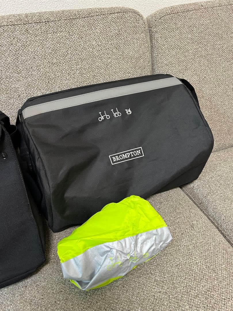 BROMPTON メッセンジャーバッグ セット　黒 カスタム