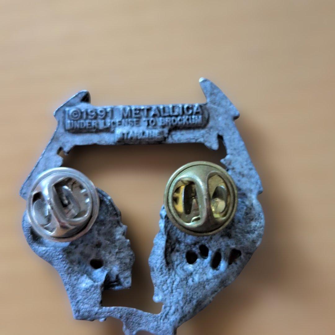 LLICA スカルデザイン ピンバッジ 1991年製