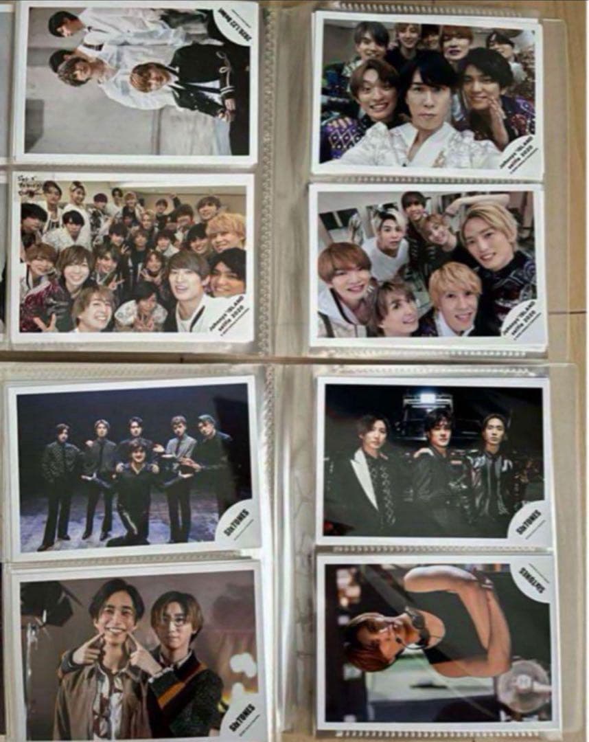 SixTONES 公式写真 オフショット セルフィ フォトセット ステージフォト