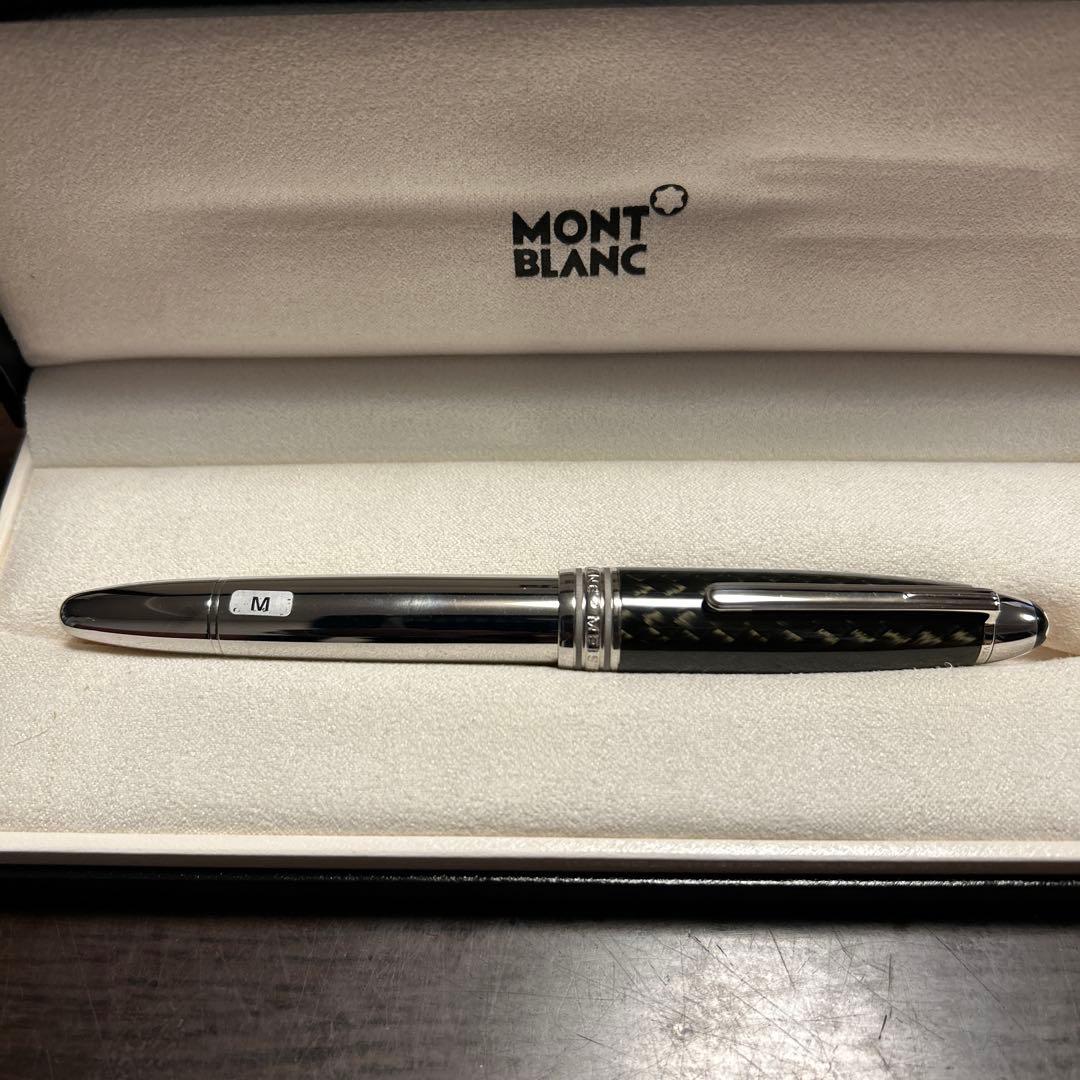 MONTBLANC MEISTERSTUCK 中字カーボンファイバー万年筆