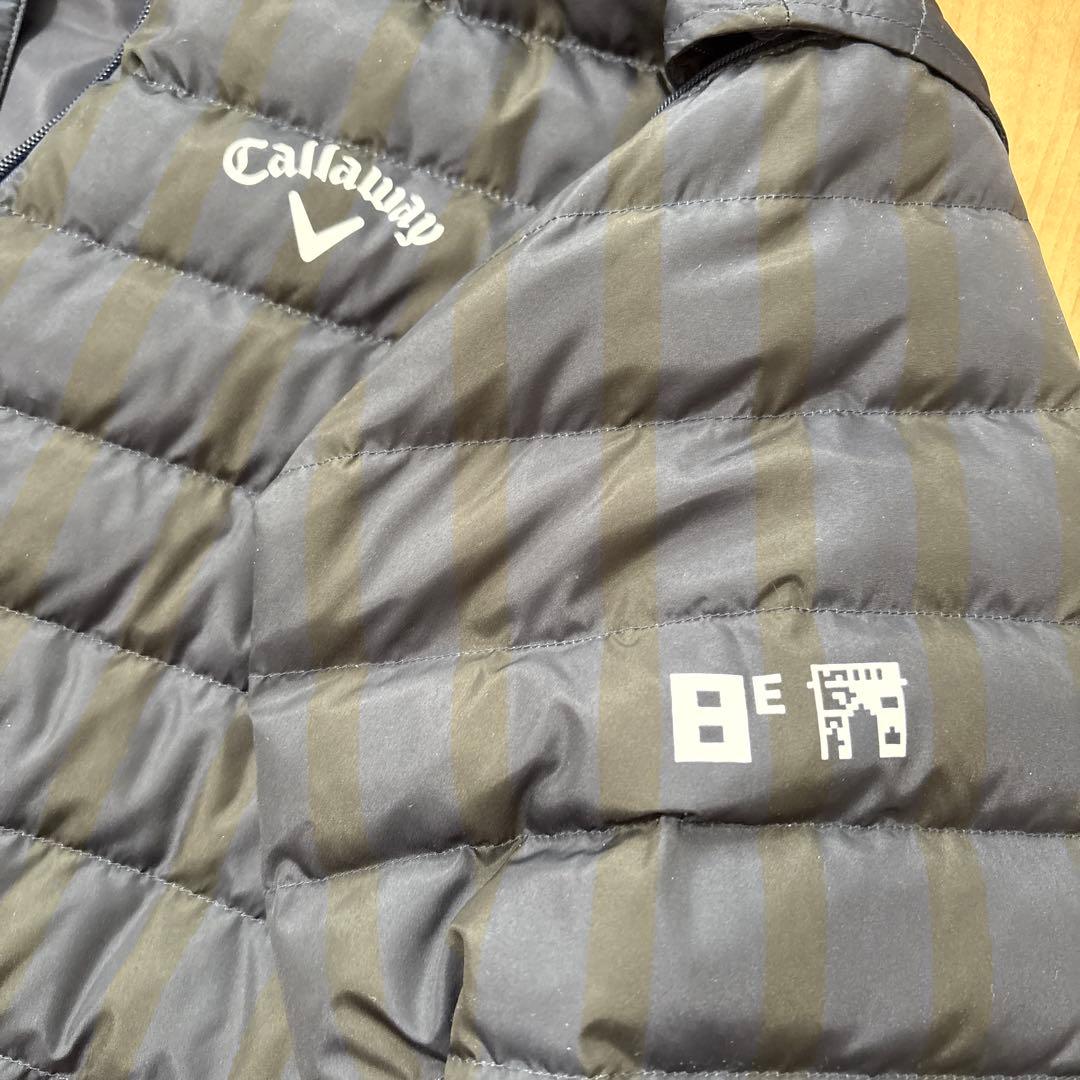 キャロウェイCallaway LLサイズゴルフダウンジャケットベスト取り外し可能