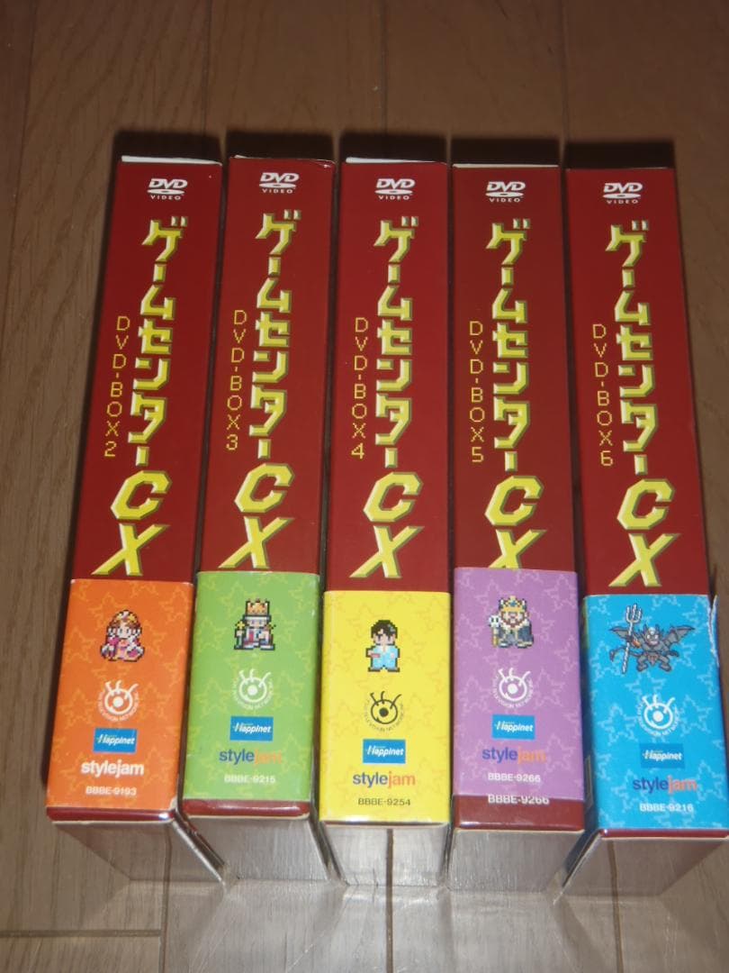 ゲームセンターCX　DVDBOX２～６　DVD１０本セット　有野晋哉