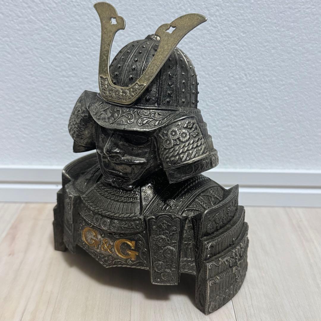 ニッカ 戦国 武将 鎧 兜 アンティーク 甲冑 昭和 レトロ ヴィンテージ 置物