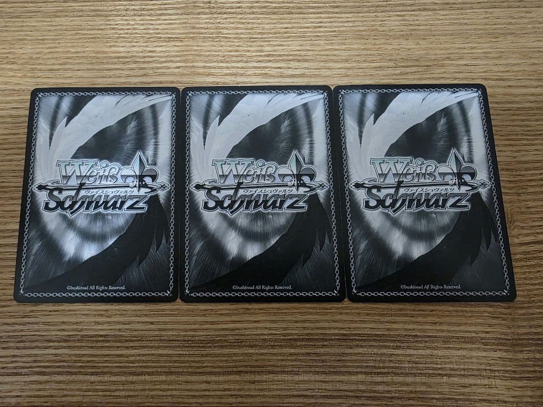 WS ヴァイスシュヴァルツ 帰るべき場所 フェイト RR 3枚セット