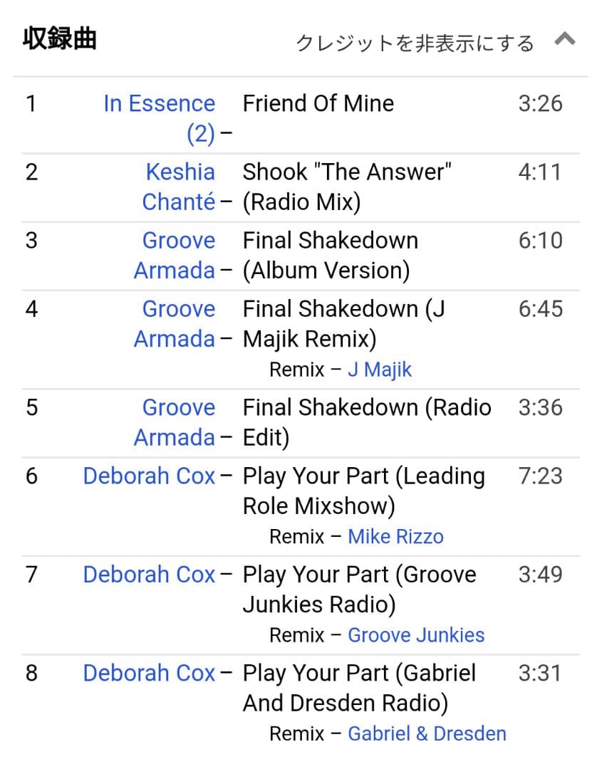 Whitney Houston ホイットニー・ヒューストンDeborah Cox