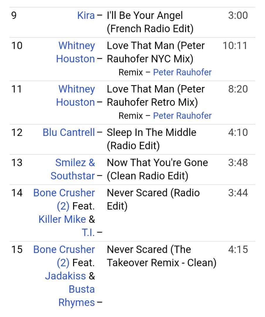 Whitney Houston ホイットニー・ヒューストンDeborah Cox