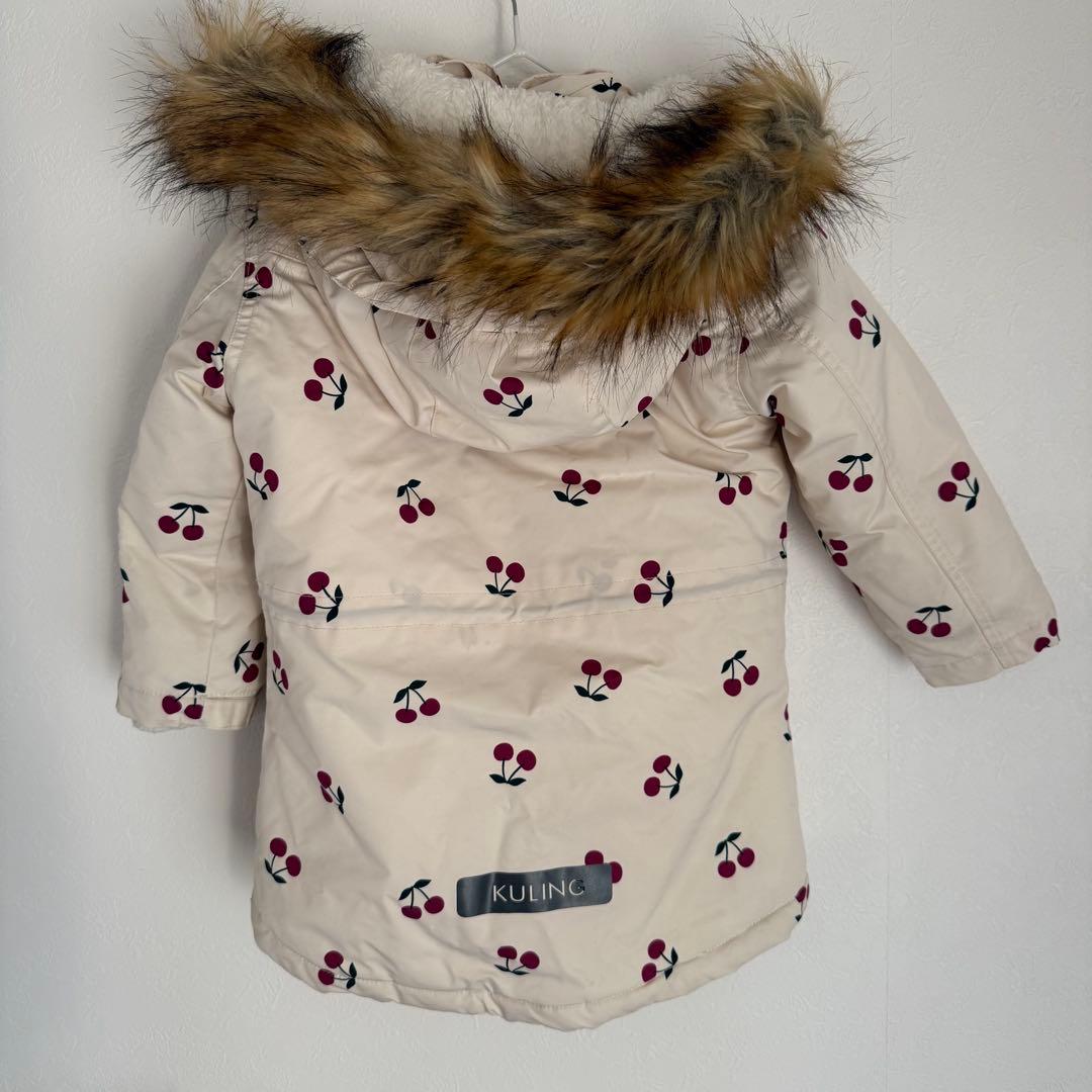 KULING チェリー柄 104サイズ スノーウェア