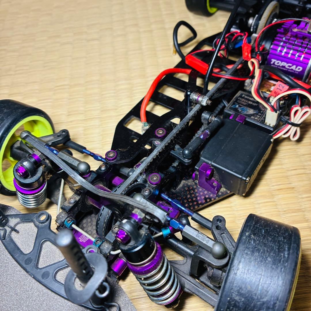 【このまま使用可能❕】HPI Racing ラジコンカー ボーンシャーシ　180