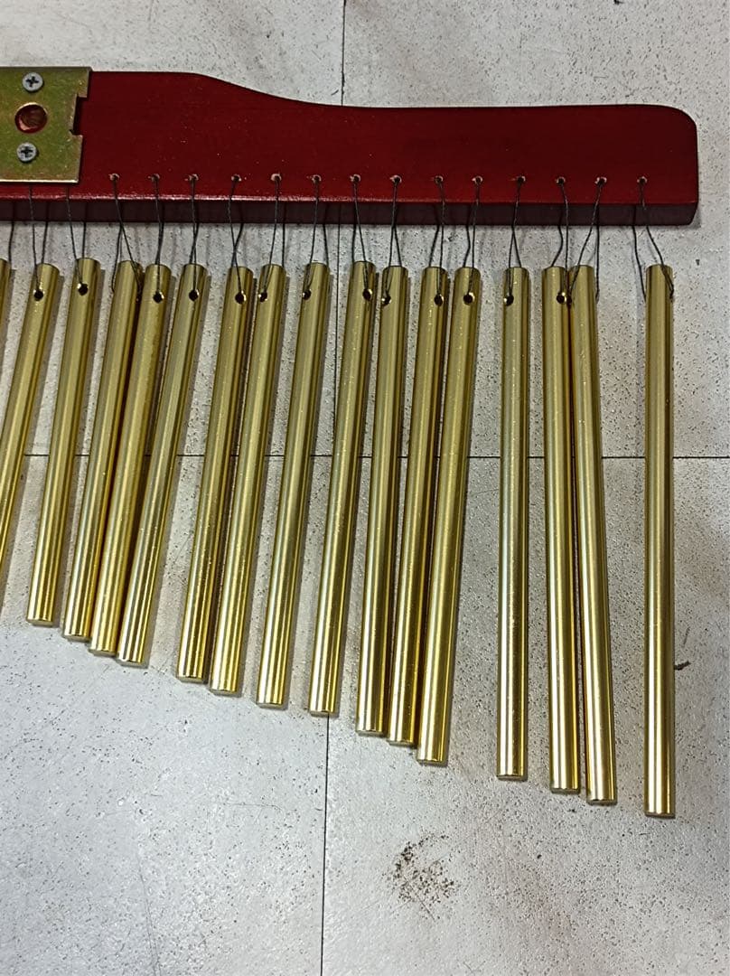 [八6673] バーチャイム ウインドチャイム 36本