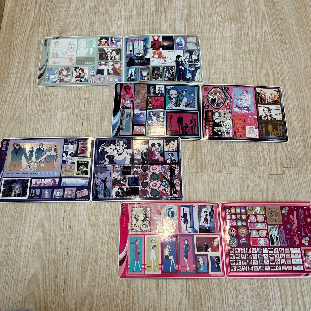【新品未使用品】全4種　NANA ジャンボシールダス シール帳 矢沢あい