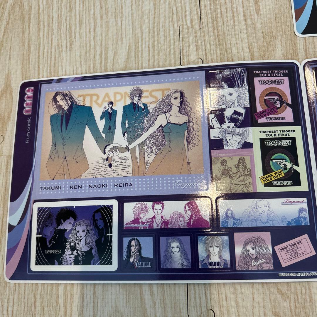 【新品未使用品】全4種　NANA ジャンボシールダス シール帳 矢沢あい