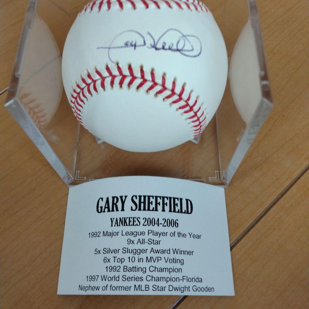 MLB Gary Sheffield サイン入ボール TRISTAR