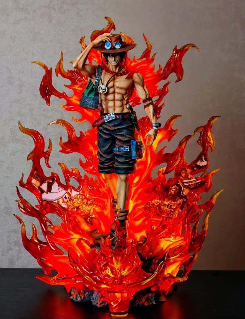 ONE PIECE ポートガス·D·エース 1/6 彫刻フィギュア 海外限定