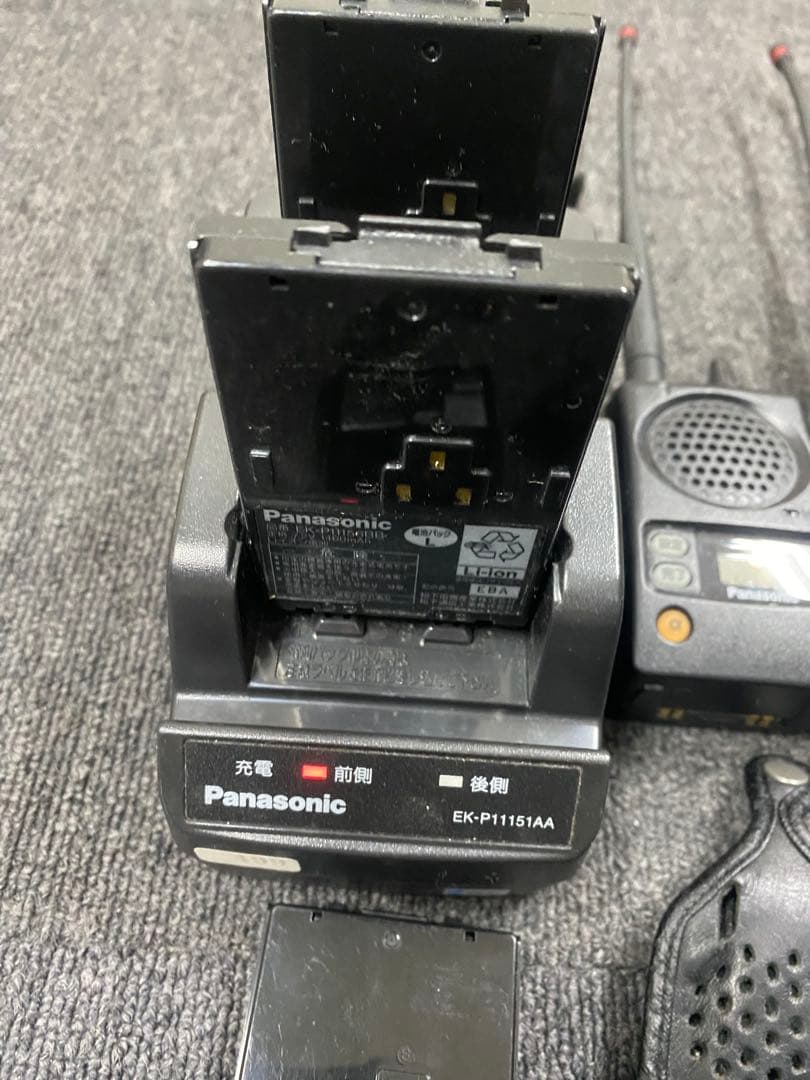 パナソニック　デジタル簡易無線　4台セット 中古品