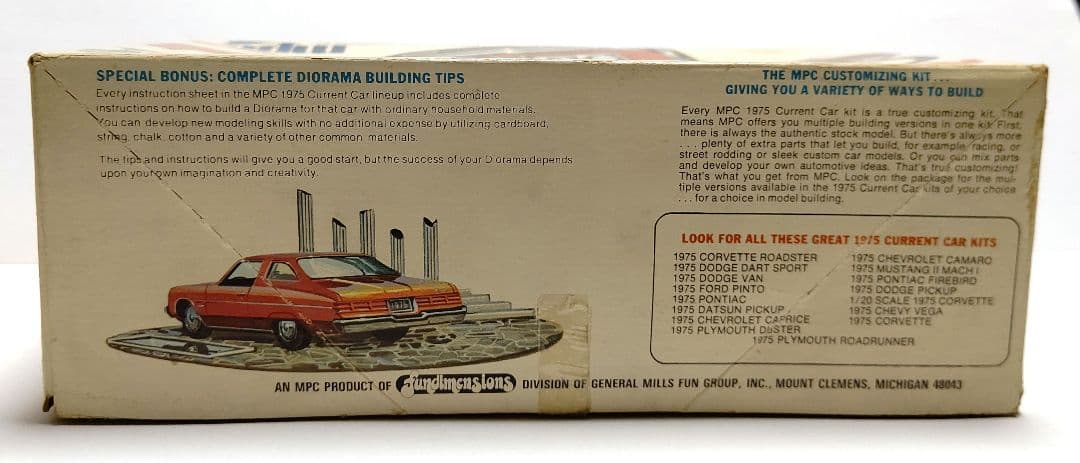 超希少!！ 当時物 未組立 mpc '75 シボレー カプリス