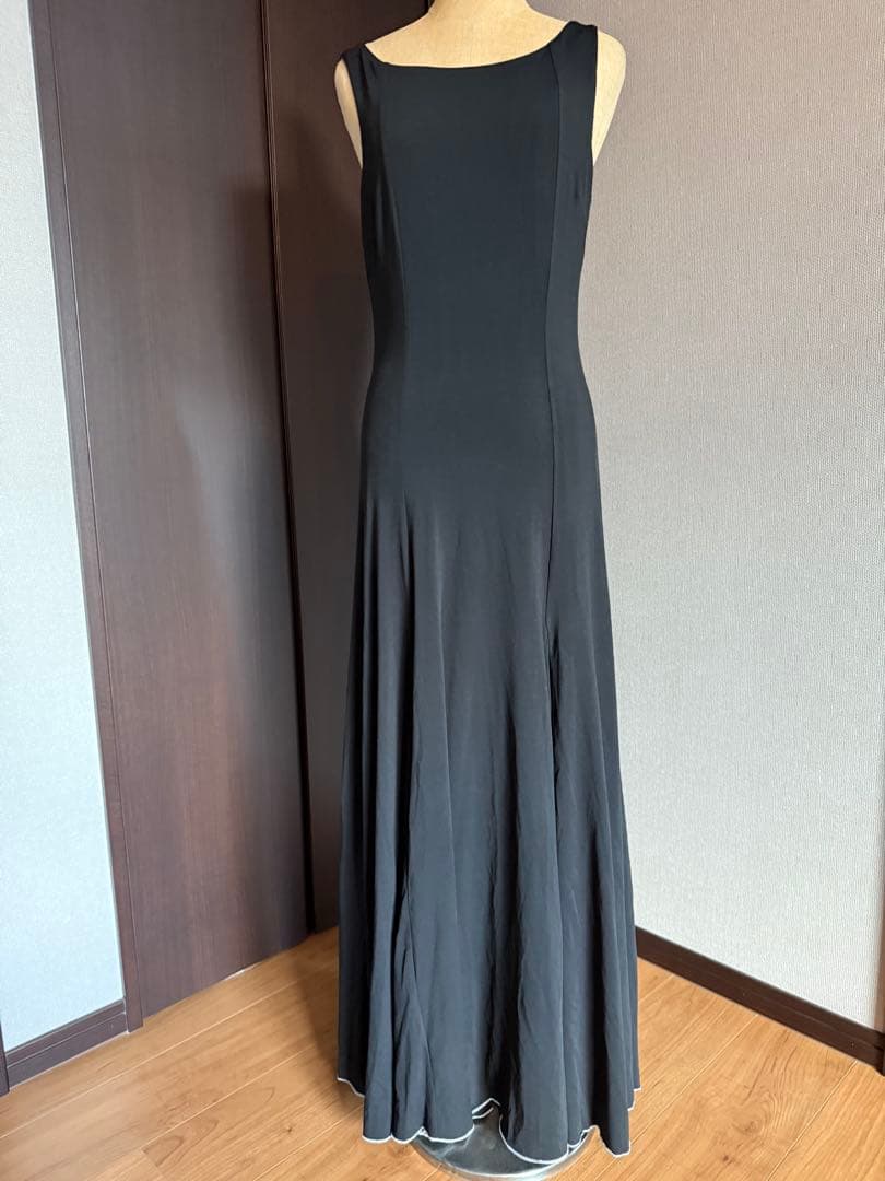 フラメンコ　リバーシブルニットワンピース　ボレロセット　黒　白　アルマフラメンカ