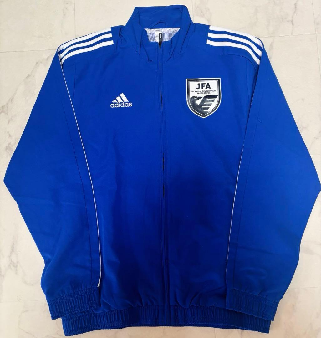 社*テ様 【JFA支給】adidas JFA ウインドブレーカー　青　Ｌサイズ
