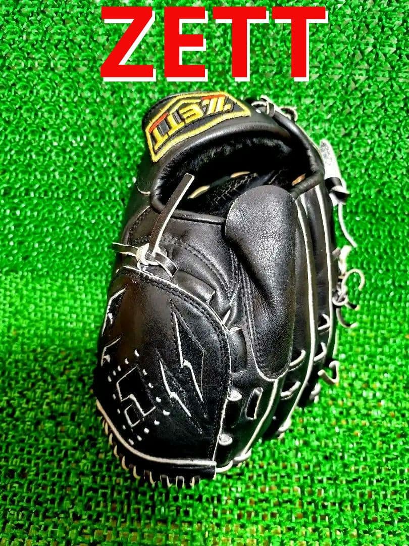 【美品・即戦力】ZETT プロステイタス 軟式野球グローブ