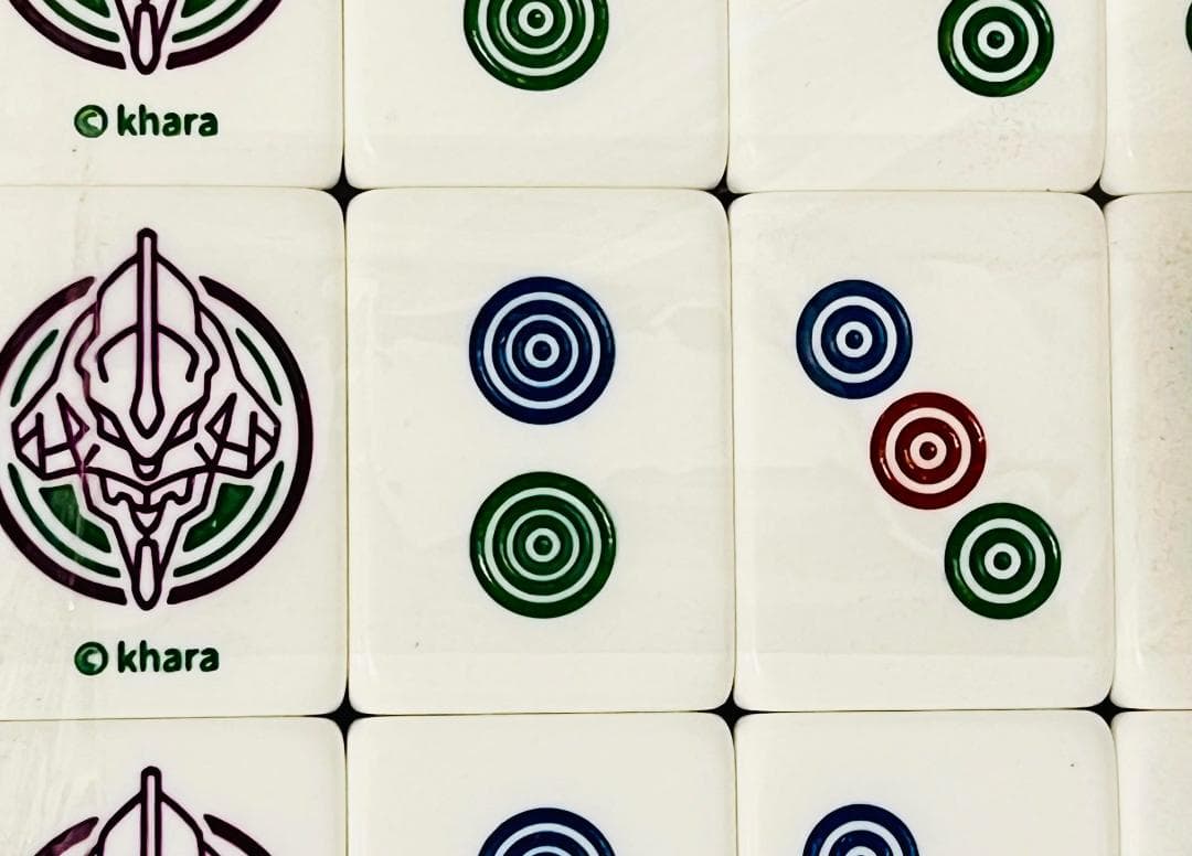 海外コンビニコラボ公式限定商品　《エヴァ》麻雀セット　新品