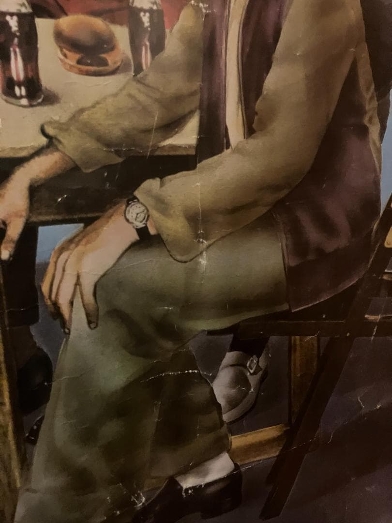 幻の作品★1973年 オランダ製 当時物 エルビス プレスリー 額付 ポスター