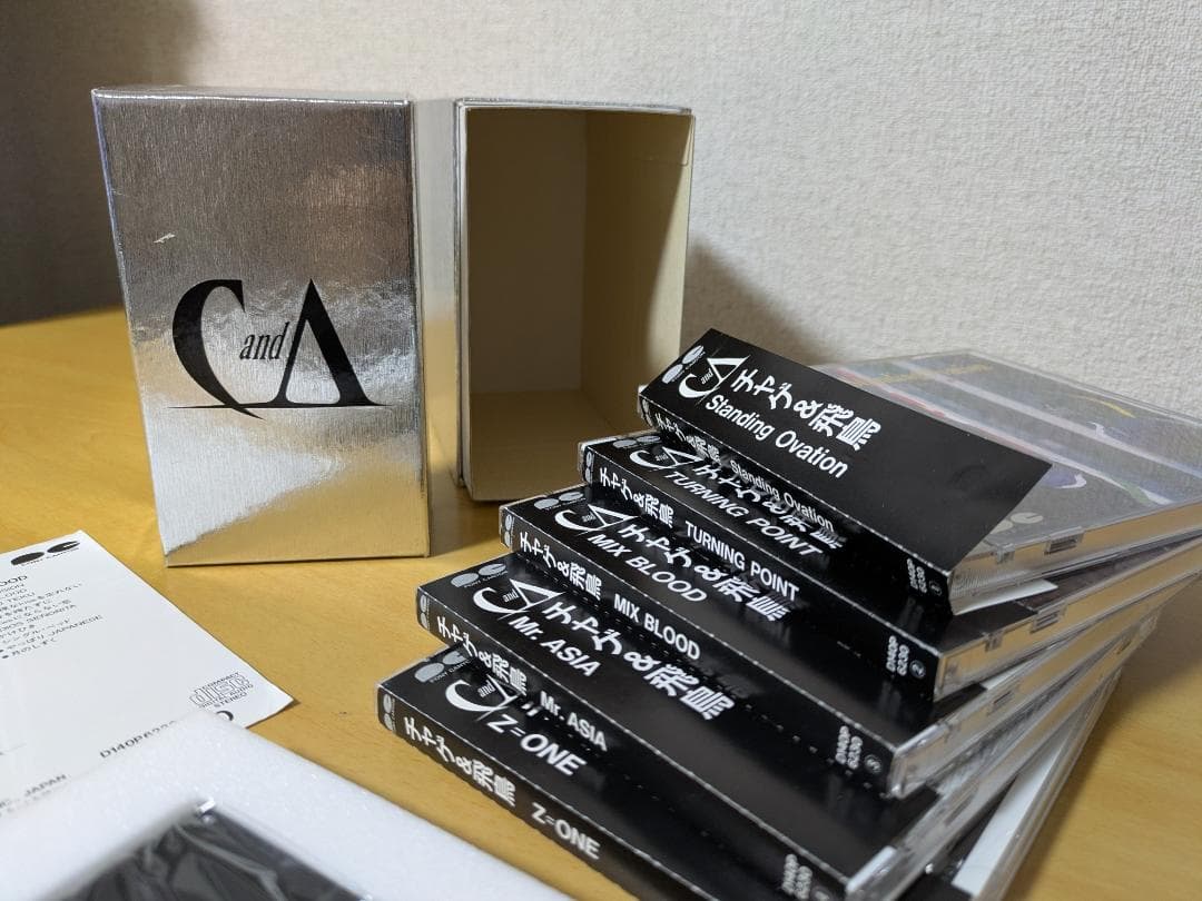 CHAGE&ASKA CD BOX-5 黒帯付き ミラー付 超レア チャゲ＆飛鳥