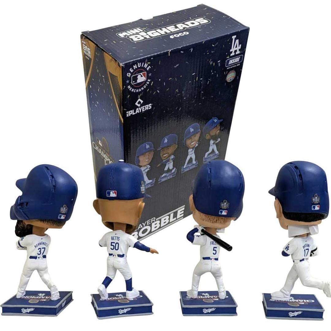 大谷翔平 ベッツ フリーマン ヘルナンデス ボブルヘッド4点セット