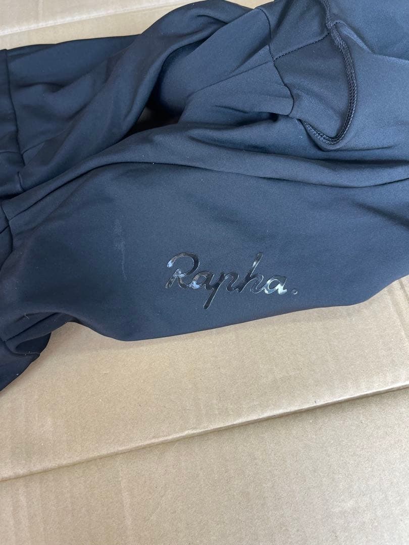 Rapha 濃紺ビブタイツ Lサイズ　裏起毛