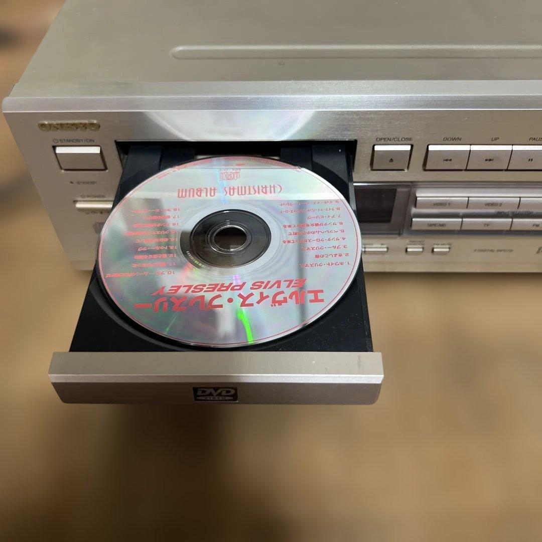 ONKYOオーディオ DVDレシーバー DR-90中古品。