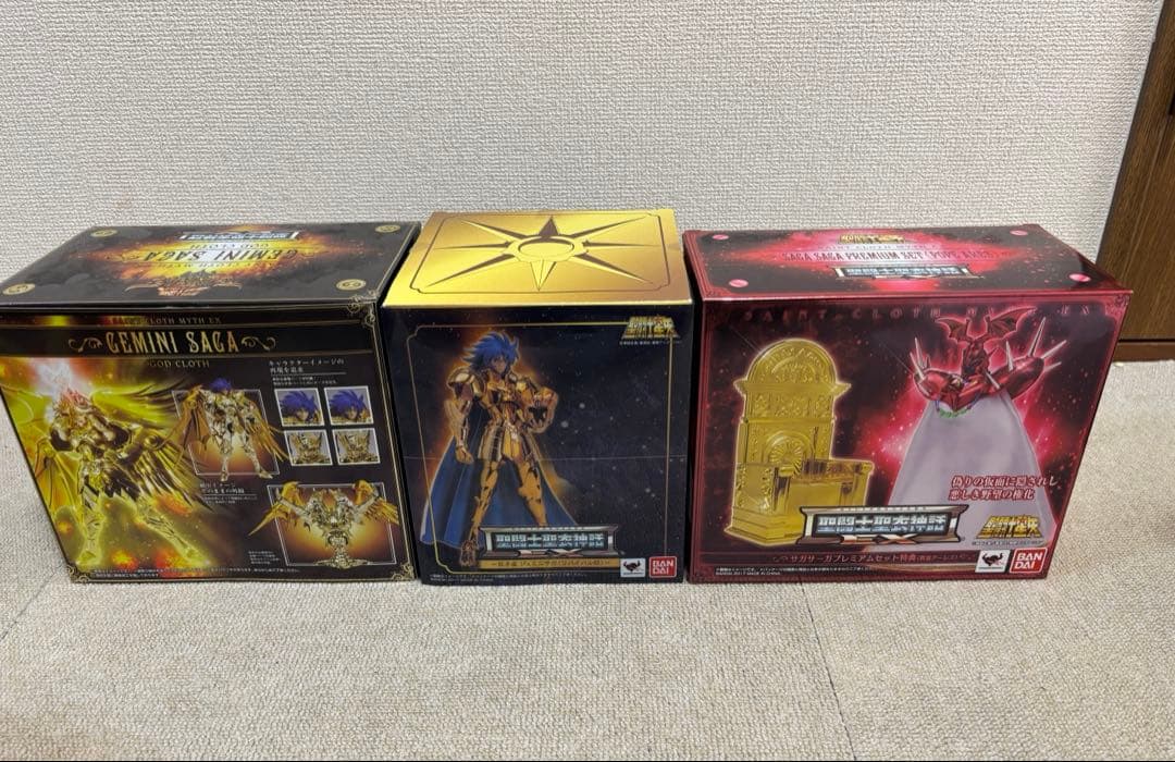 聖闘士聖衣神話EX ジェミニサガ（神聖衣） サガサーガプレミアムセット黄金聖闘士