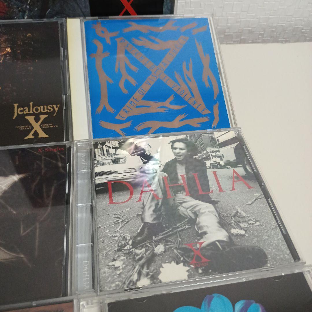 ☆X JAPAN BOXセット CD7枚 下敷き☆