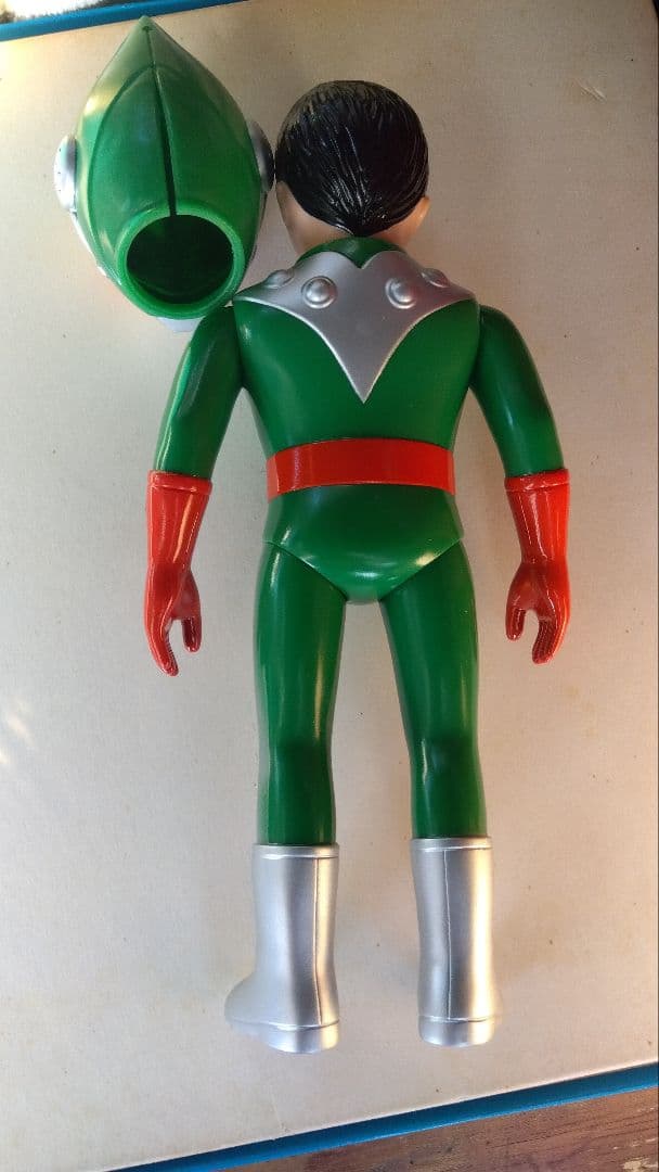 サンダーマスク/スタンダードソフビ/ポピー/石森プロ/レトロ/検ブマァク/無版権