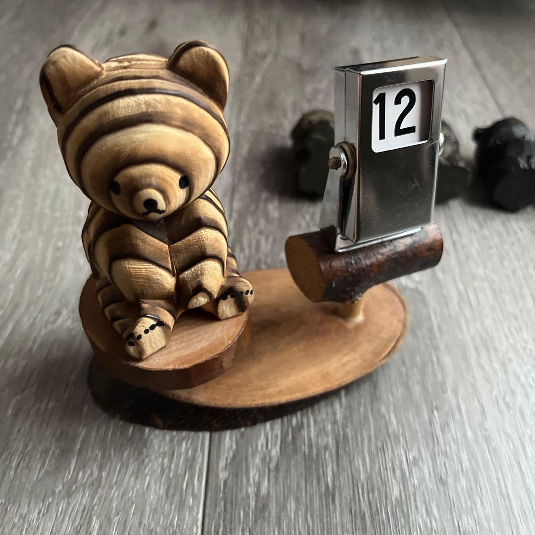 北海道　熊ボッコ　6点　日めくり　万年カレンダー