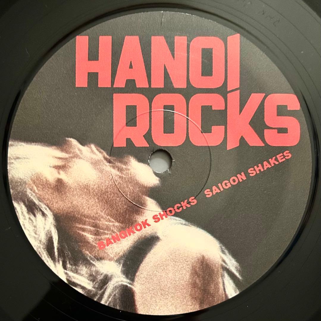 貴重Hanoi Rocks 白夜のバイオレンス1981年レコード/フィンランド盤