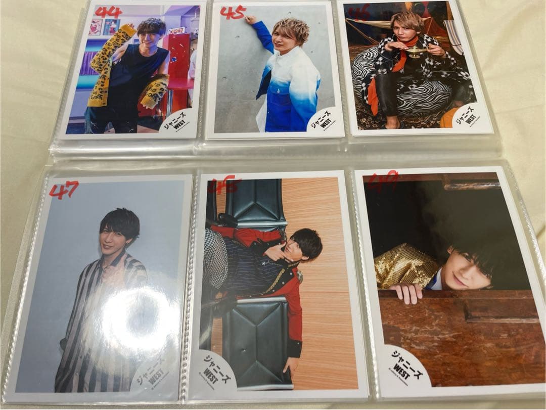 WEST. 藤井流星 公式写真 まとめ売り