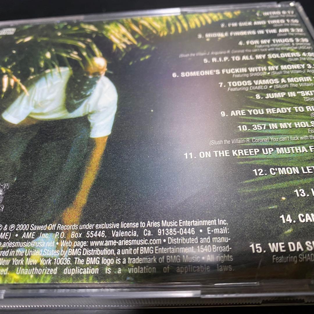 洋楽 SLUSH THE VILLAIN/BASED ON A THUGS LIFE