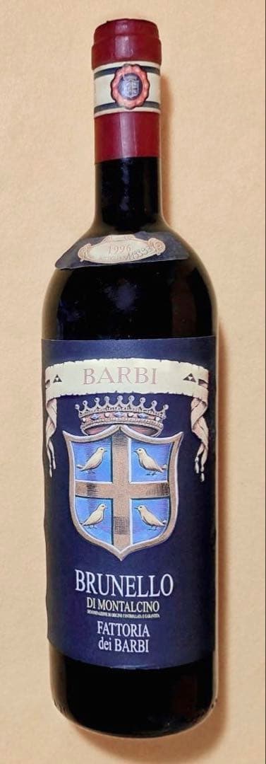 1996年ブルネッロディモンタルチーノDOCGイタリア赤ワインBarbiバルビ