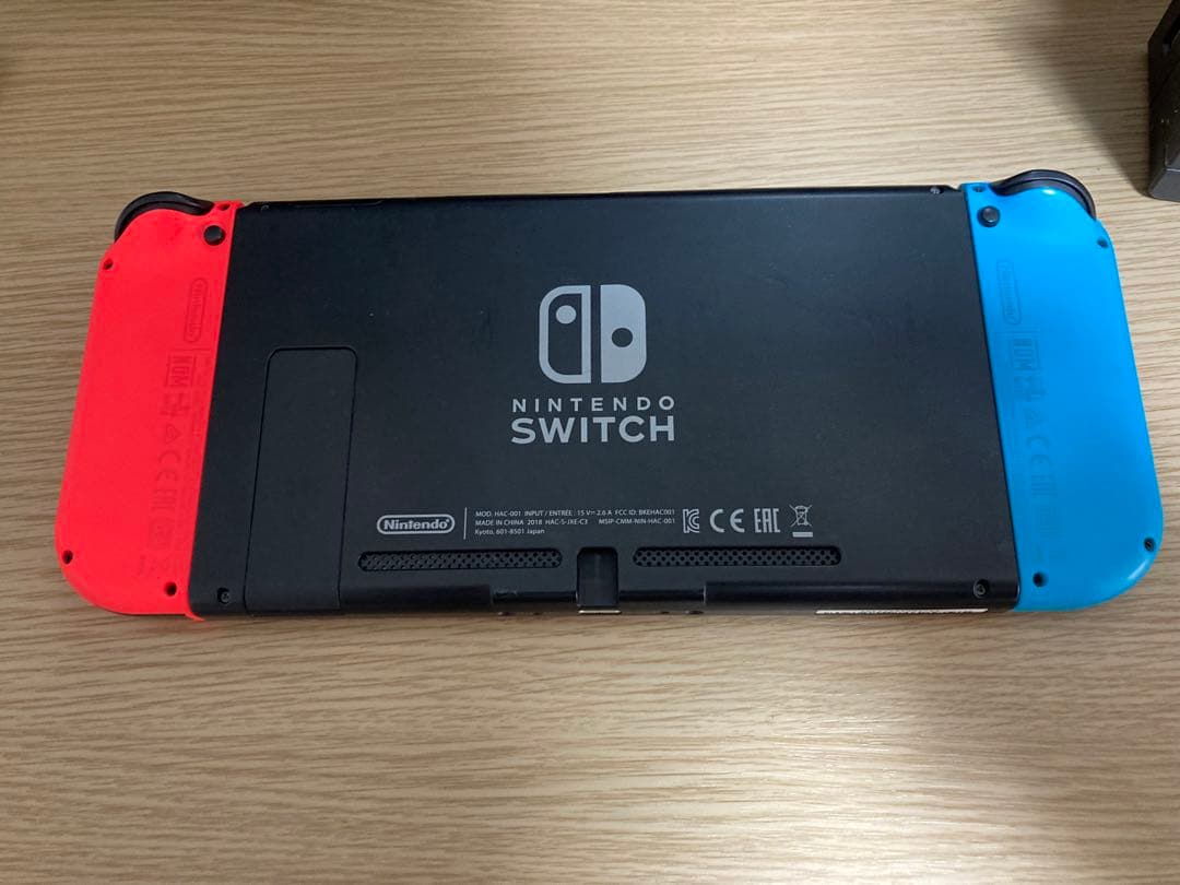 Nintendo Switch 本体 青/赤 Joy-Con バッグ付き