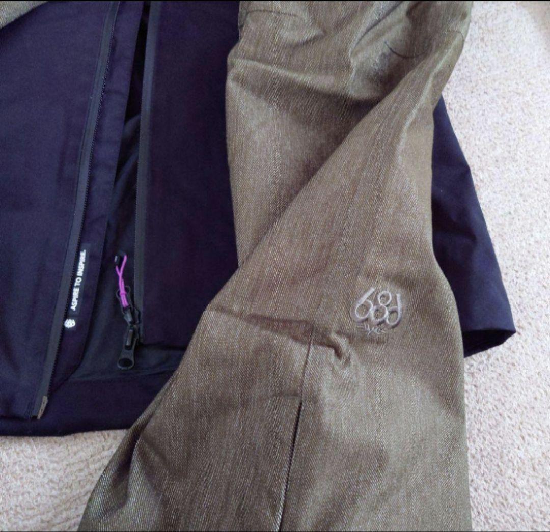 686 スノーボード ウェア 上下セット S レディース ボードウエア