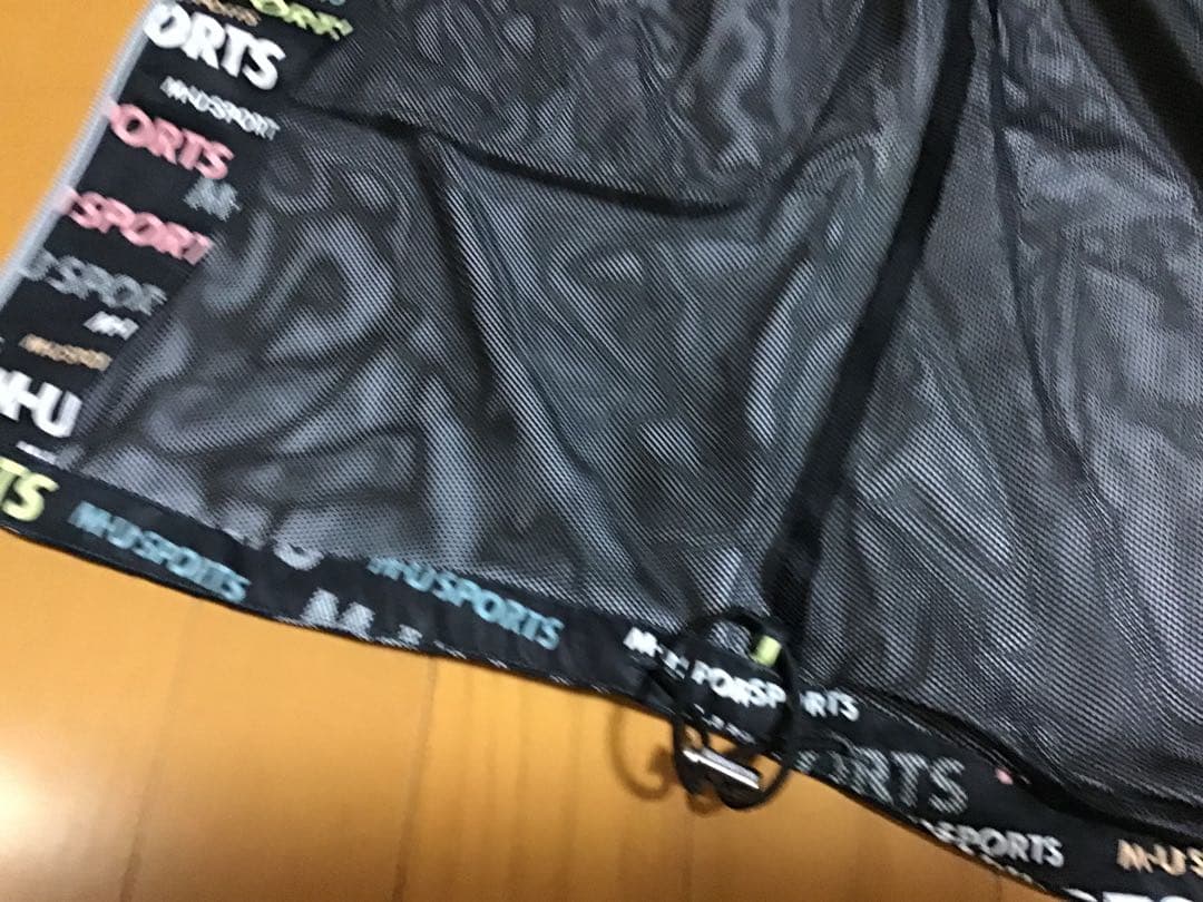 M-U SPORTS レインウェアセット40ブラック新品未使用ウエサコ