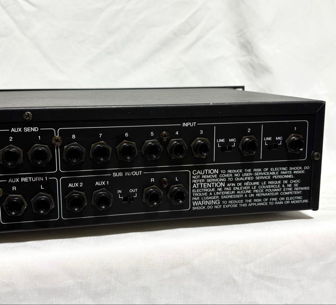 YAMAHA ラック式アナログミキサー MV802