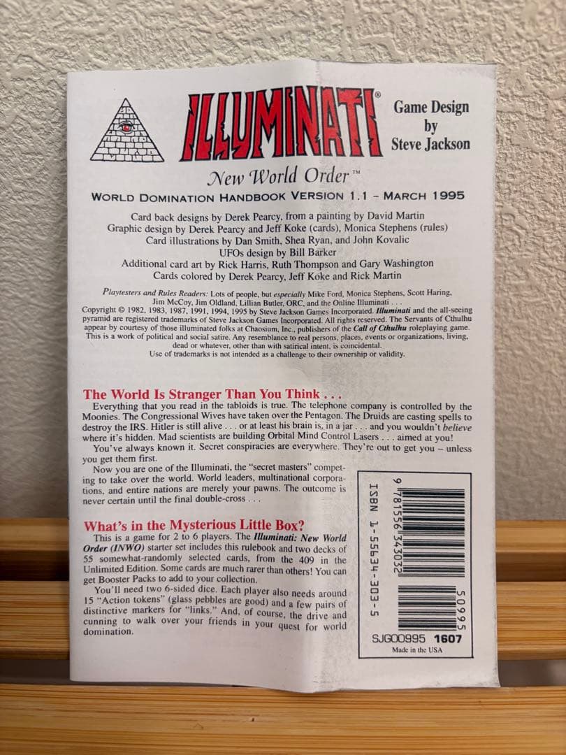 1995年版 イルミナティカード 534枚フルセット | 正規品450+84枚