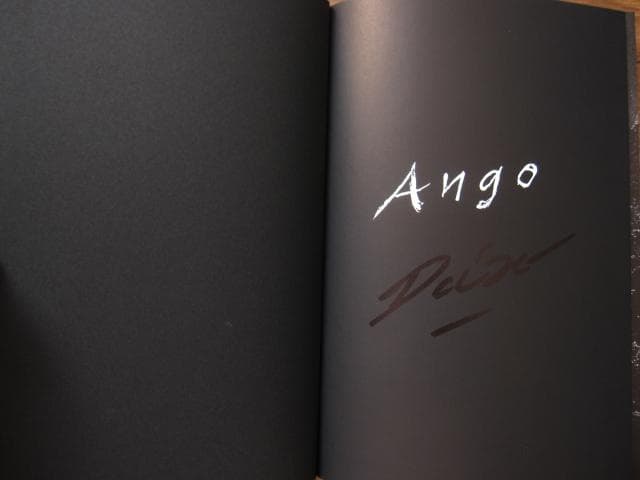 ANGO　森山大道　Daido Moriyama　直筆サイン入り